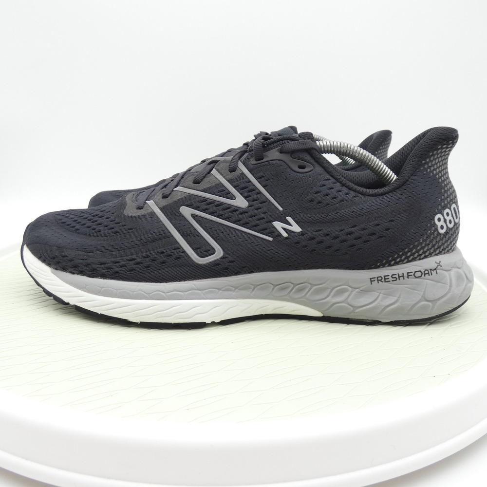New Balance Fresh Foam 880v12 Mens Running Shoes Black Grey M880K12 Size 13 4E